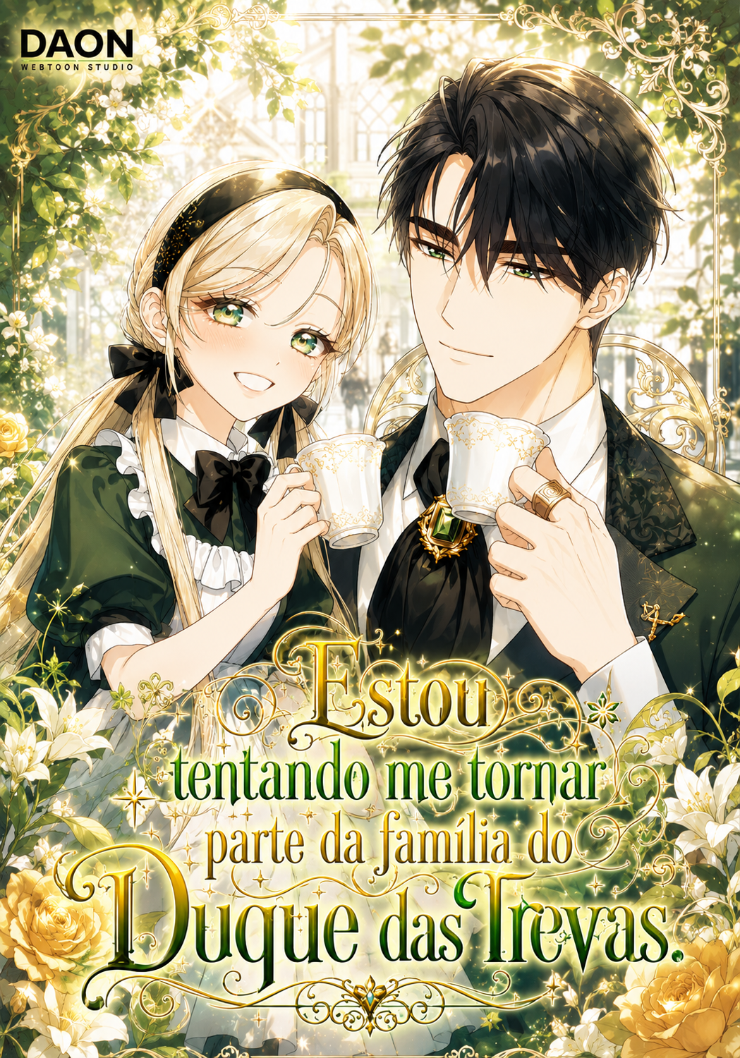 Estou tentando me tornar parte da família do Duque das Trevas.